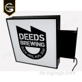 Outdoor Customized Advertising Light Boxes Zeichen